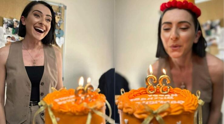 Γαβριέλλα Ζαρτηλα: Η συγκίνηση της με την τούρτα έκπληξη του βαφτιστικού της