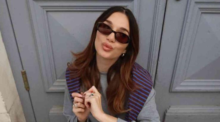 Spring nails inspo: Τα πουά νύχια της Μαρίας Πορφυρίου που θα δεις παντού