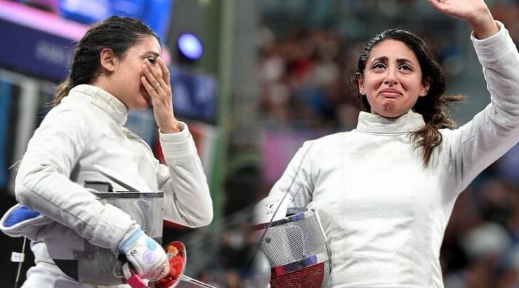 Παρίσι 2024: Η Αιγύπτια ξιφομάχος αποκάλυψε μετά τον αποκλεισμό της ότι είναι 7 μηνών έγκυος