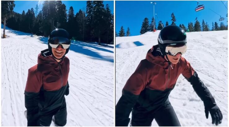 Σάκης Ρουβάς: Κάνει σκι και τραγουδά παράλληλα επιτυχία του [βίντεο]