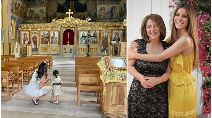 Maria Menounos: Στο μνημόσυνο για τα τέσσερα χρόνια χωρίς τη μητέρα της μαζί με την κόρη της [εικόνες]