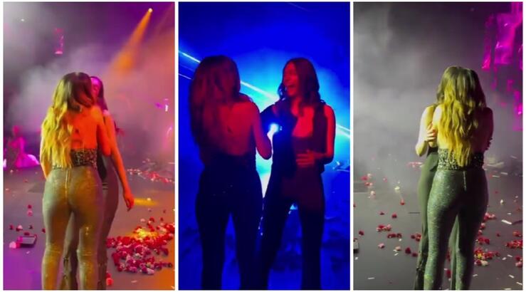 Δέσποινα Βανδή - Μελίνα Νικολαΐδη: Μαζί on stage - Η αφιέρωση της τραγουδίστριας προς την κόρη της [βίντεο]