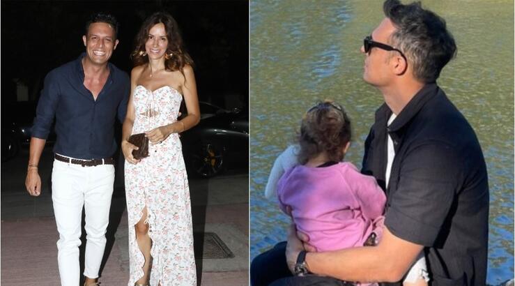 Πούμπουρας - Θεοχαρίδη: Στόλισαν το χριστουγεννιάτικο δέντρο και η κόρη τους έβαλε το αστέρι στην κορυφή [εικόνα]