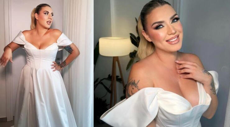 Pan Dragomir: Η αποστομωτική απάντηση για όσους της έστειλαν αρνητικά σχόλια για το νυφικό της