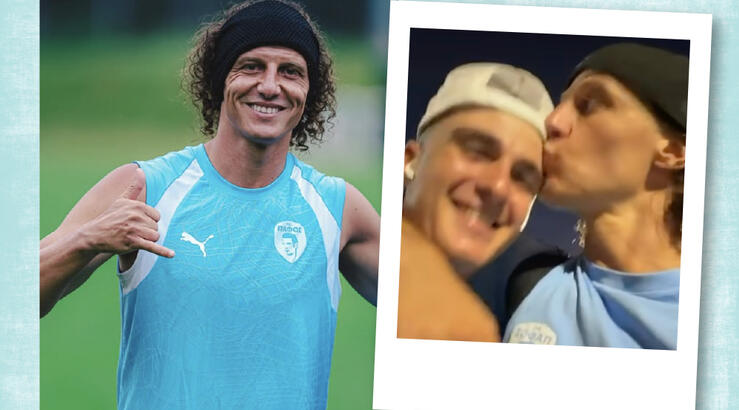 David Luiz: Μας σύστηκε τον «Κύπριο» γιο του δίνοντας του και ένα φιλί [βίντεο]