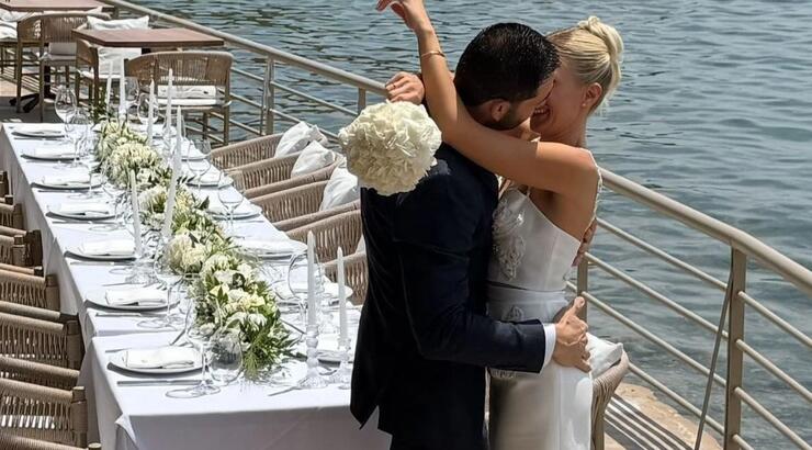 Τα παραμυθένια γαμήλια στιγμιότυπα του ζευγαριού της ελληνικής showbiz