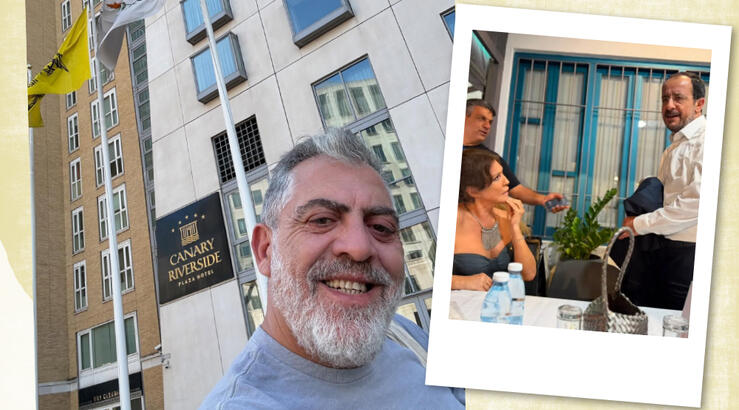 Νίκος Χριστοδουλίδης: Παρευρέθηκε στο πάρτι γενεθλίων του Κούλλη Νικολάου [εικόνες]