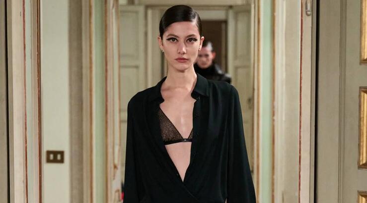 Η Κύπρια που έκλεψε τις εντυπώσεις στο fashion show της Elisabetta Franchi στο Μιλάνο