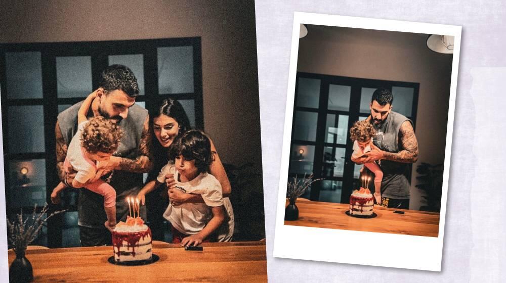 Μερκής – Κυριάκου: Αγκαλιά με τα παιδιά τους γιόρτασαν τα 40α γενέθλια του ποδοσφαιριστή [εικόνες & βίντεο]