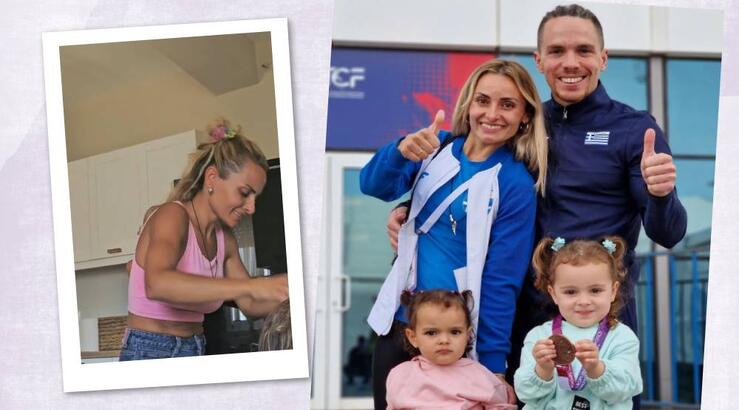 «Βούρκωσε» η Βασιλική Μιλλούση βλέποντας τον Λευτέρη Πετρούνια στους Ολυμπιακούς [βίντεο]