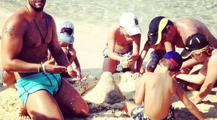 Γιώργος Τσαλίκης: Οικογενειακές διακοπές στην Αγία Νάπα 