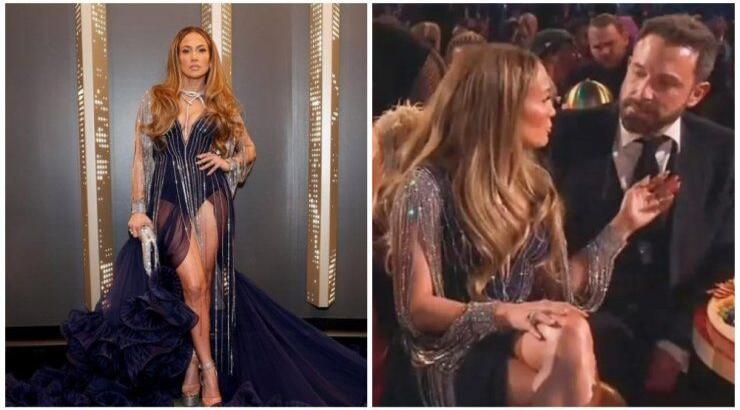 Jennifer Lopez: Ψιθύρισε στον Ben Affleck στο first row των Grammy να είναι πιο φιλικός και έγινε viral 
