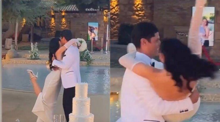  Η πανέμορφη παίκτρια του My Style Rocks παντρεύτηκε και έλαμπε από ευτυχία [εικόνες]