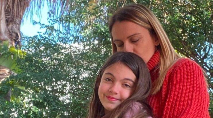 Γωγώ Αλεξανδρινού: Η έκπληξη της κορούλας της που πήγε στο στούντιο του δελτίου ειδήσεων