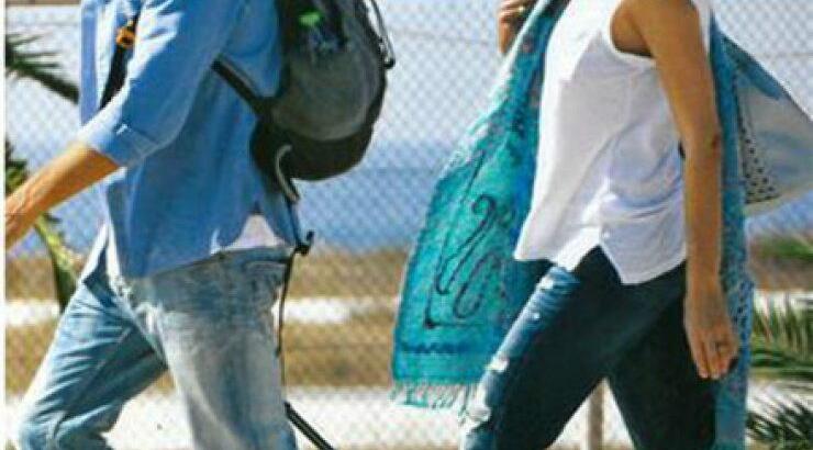 Τζένη Μπαλατσινού: Φωτογραφίες από την απόδρασή της με τον 35χρονο σύντροφό της