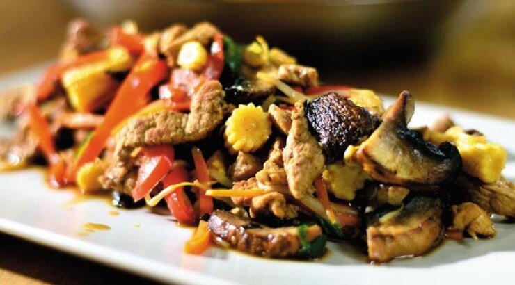 Ψαρονέφρι με λαχανικά