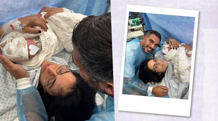 Άλκης Χρήστου: Η πρώτη φωτογραφία αγκαλιά με τον νεογέννητο γιο του 