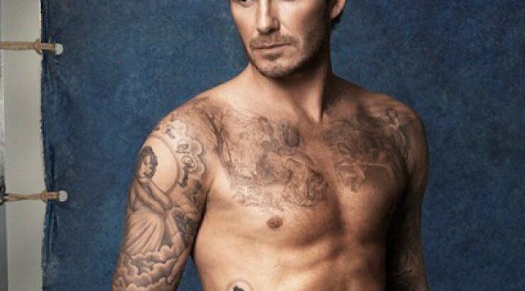 Ημίγυμνος ξανά ο David Beckham