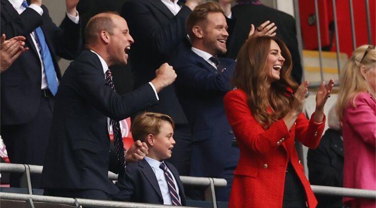 Πρίγκιπας William - Kate Middleton: Έξαλλοι πανηγυρισμοί για τη νίκη της Αγγλίας στο Euro 2020 [εικόνες]