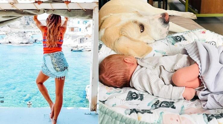 Η κόρη Ελληνίδας τραγουδίστριας που διέκοψε την εγκυμοσύνη της στον 8ο μήνα μόλις έγινε μαμά