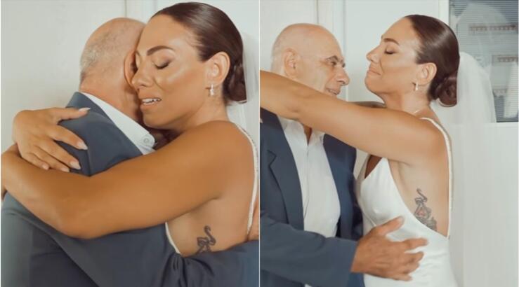 Ευρυδίκη Βαλαβάνη: Η στιγμή που ξέσπασε σε κλάματα πριν από τον γάμο της