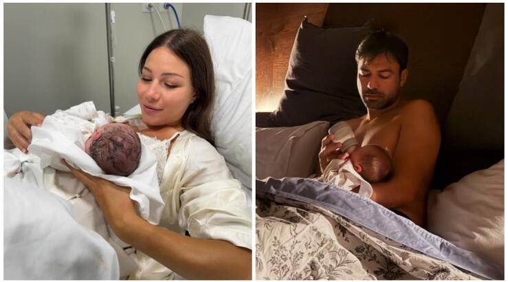 Ανδρέας – Σιμώνη: Ξετρελαμένοι με την κόρη τους – Η νέα εικόνα της νεογέννητης 