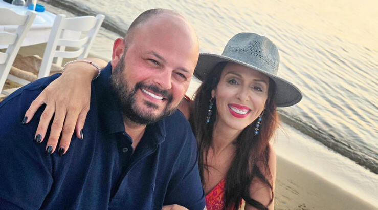Δανάη Χρήστου: Η ρομαντική selfie με τον σύντροφό της, Αλέξη με φόντο το ηλιοβασίλεμα 