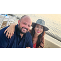 Δανάη Χρήστου: Η ρομαντική selfie με τον σύντροφό της, Αλέξη με φόντο το ηλιοβασίλεμα 