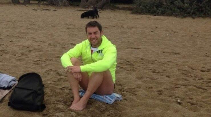 Οι πρώτες βουτιές του Γιώργου Μαζωνάκη! [εικόνα]