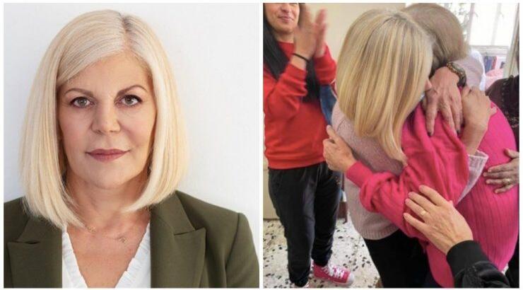 Ρούλα Γεωργιάδου: Η μαμά της έγινε 91 και δάκρυσε στα γενέθλια της