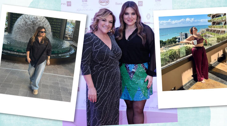 Δανάη Μπάρκα: Το φωτογραφικό άλμπουμ από το ταξίδι της στην Κύπρο με τη μητέρα της [εικόνες]