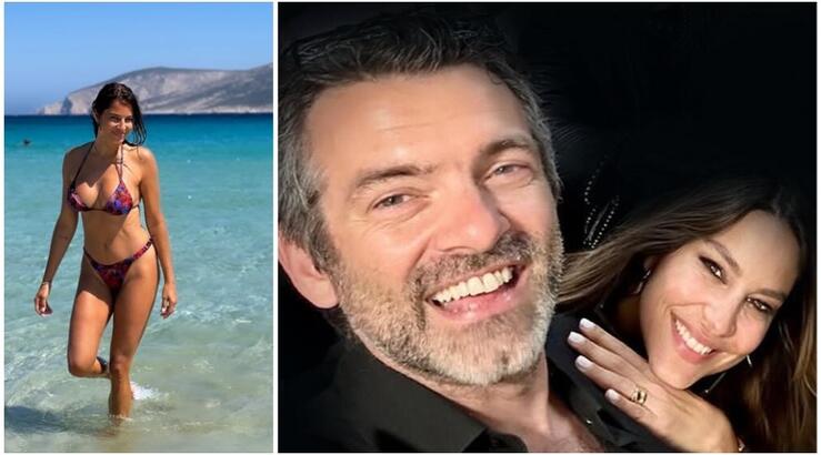 Ευριπίδου - Μιχόπουλος: Ποζάρουν αγκαλιά σε παραλία στα Κουφονήσια [εικόνα]