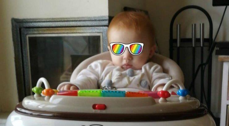 Λιώσαμε με την εικόνα της κορούλας επώνυμου ζευγαριού της Κύπρου 