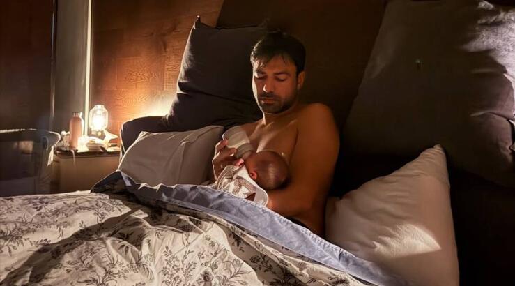 Ανδρέας Γεωργίου: Έτσι περνάει τα κυριακάτικα πρωινά με την κόρη του [εικόνα]