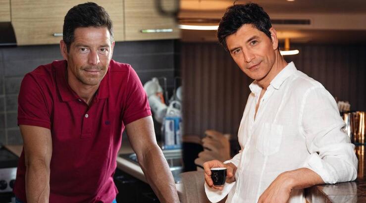 Ο Σάκης Ρουβάς στην κουζίνα με τον αδερφό του Απόστολο φτιάχνουν πίτσα [βίντεο]