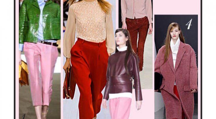 Tα 5 αγαπημένα μας …reddish trousers!