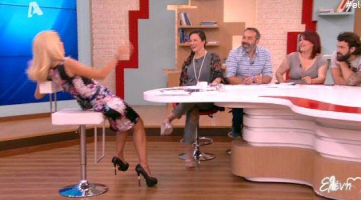 Πολύ γέλιο: Η Μενεγάκη περιγράφει την αντίδραση της μαμάς της στην πρώτη της εγκυμοσύνη