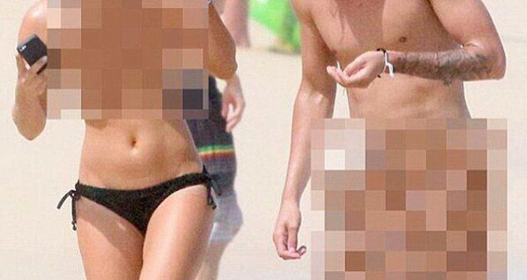 Η ηθοποιός δημοσίευσε τη γυμνή φωτογραφία της από την παραλία στο instagram