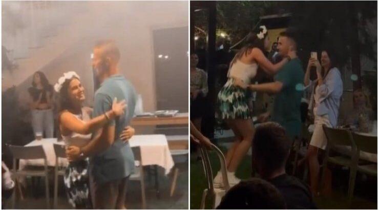 Μίλαν Τραΐκοβιτς - Νίκη Σταύρου: Τα "έσπασαν" στο pre-wedding party τους [βίντεο]