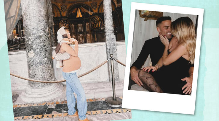 Η Eλληνίδα ηθοποιός αποκάλυψε την κοιλίτσα της στον 8ο μήνα εγκυμοσύνης