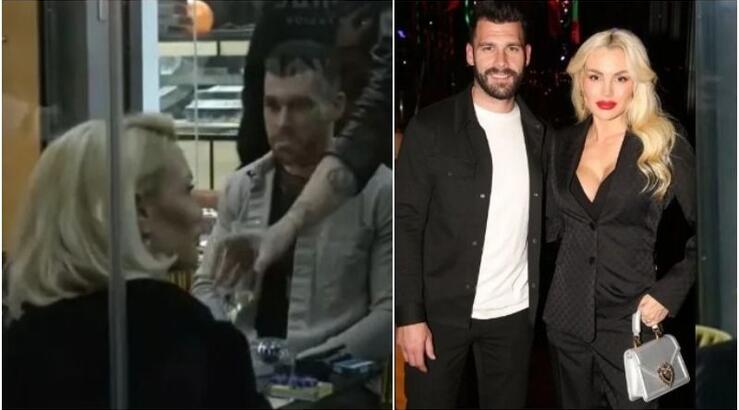 Αλεξάνδρα Παναγιώταρου - Στάθης Σχίζας: Καθισμένοι στο ίδιο τραπέζι σαν 2 ξένοι [εικόνες]