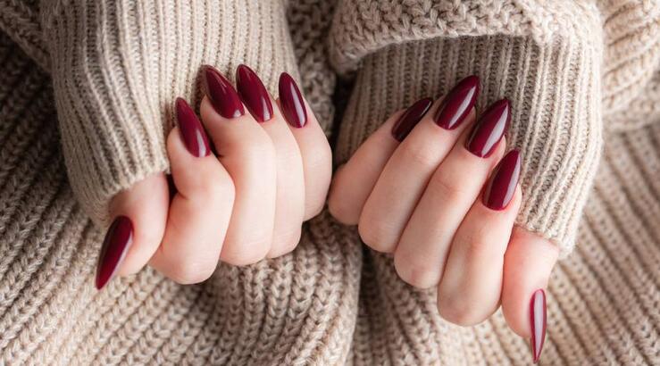 Black Cherry Nails: Η απόχρωση που πρέπει να δοκιμάσεις φέτος το φθινόπωρο 