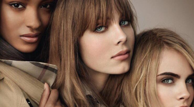 Backstage από τη νέα καμπάνια Burberry