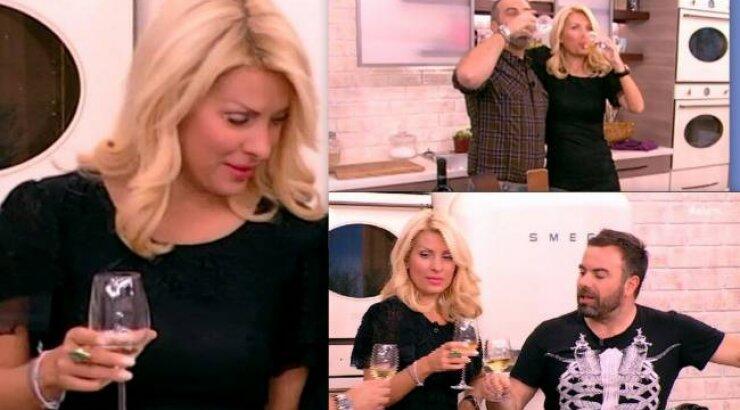 Τα έτσουξε η Μενεγάκη και άρχισε να «πετά μαργαριτάρια»