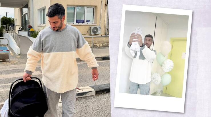 Άλκης Χρήστου: Το πρώτο βίντεο με τον νεογέννητο γιο του στο TikTok 