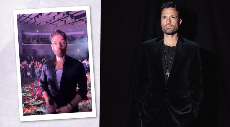 Κωνσταντίνος Αργυρός: Σε τρελά κέφια στην πρώτη εμφάνιση στην Κύπρο μετά τον ερχομό του γιου του 