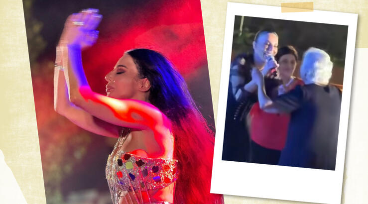 Κέλλυ Κελεκίδου: Κατέβηκε από τη σκηνή και τραγούδησε αγκαλιά με γιαγιά στην Αχερίτου 