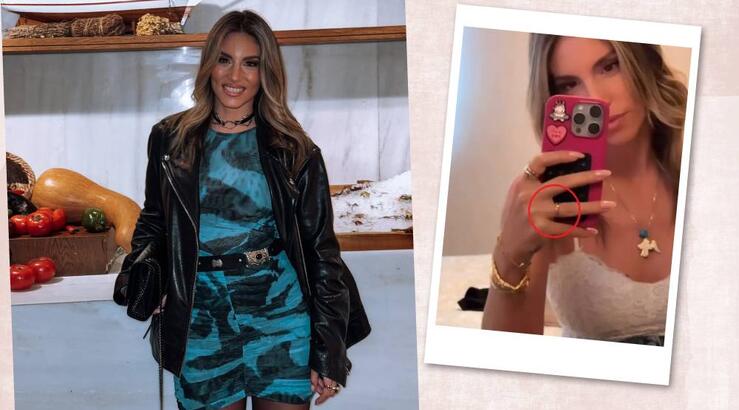 Αθηνά Οικονομάκου: Η «βέρα» στο δεξί που δεν πέρασε απαρατήρητη [βίντεο]