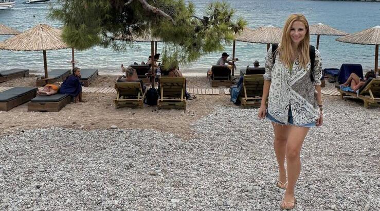 Χριστιάνα Αριστοτέλους: Οι φωτογραφίες αγκαλιά με τον γιο της στις διακοπές τους 