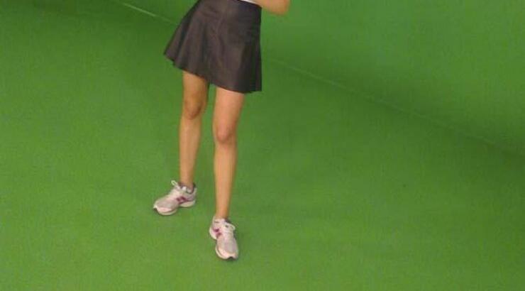 Με τα αθλητικά στην εκπομπή...μιας και δεν φαίνονται!